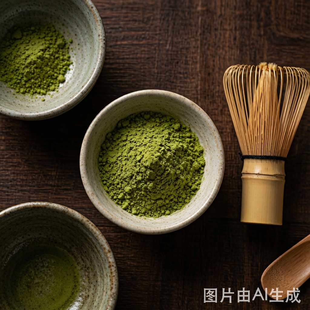 翠岚抹茶产品展示